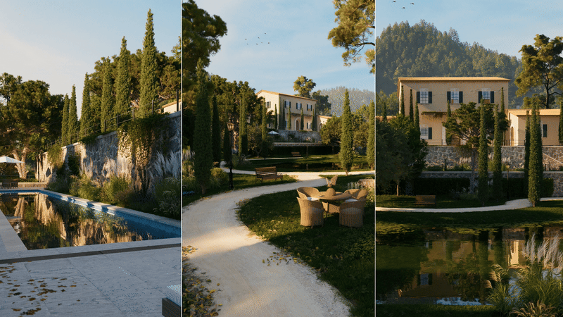 D5 walkthrough animation templates demo