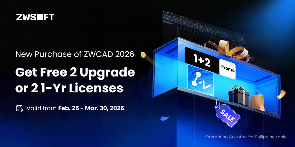 ZWCAD 1+2 Promo